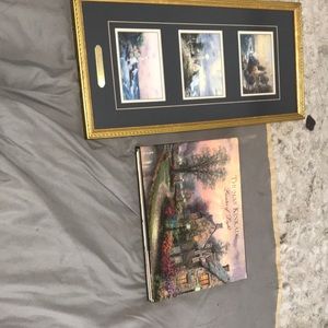 authenthentic Thomas kinkade and book